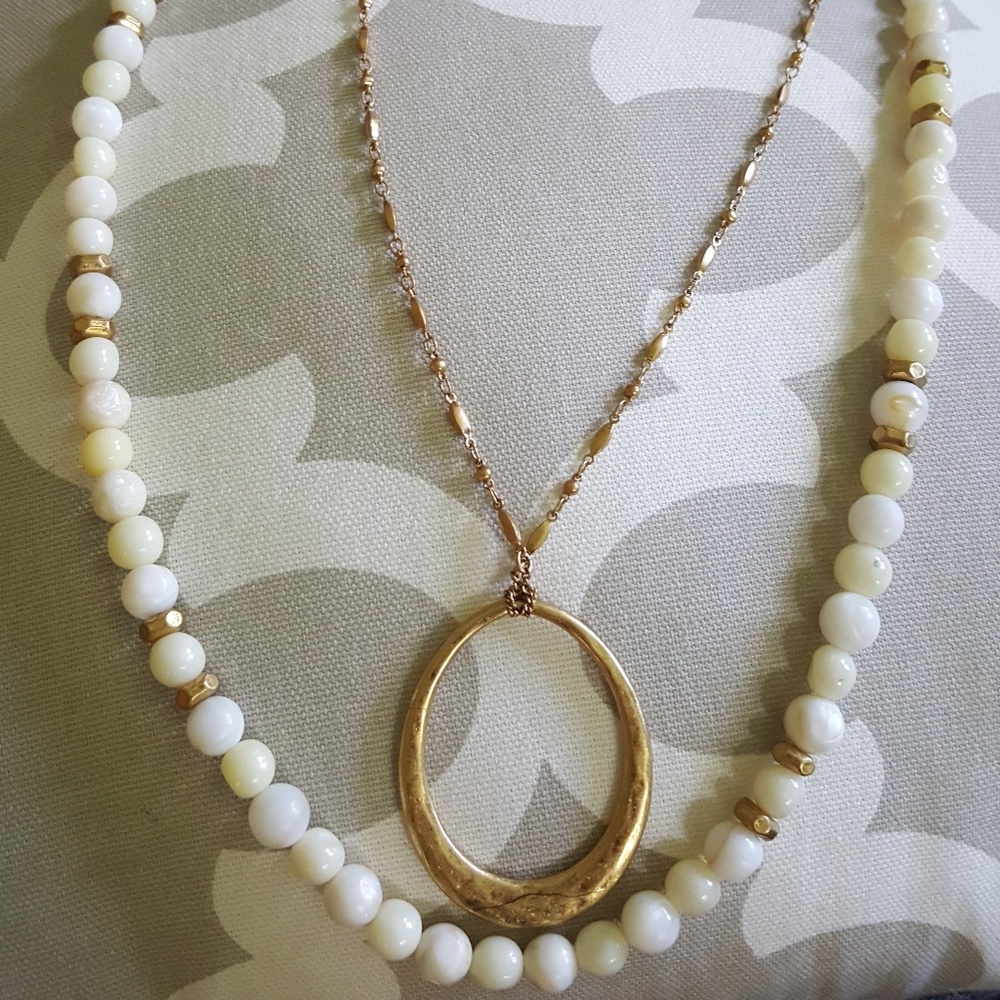 Stella and Dot Natia layering necklace